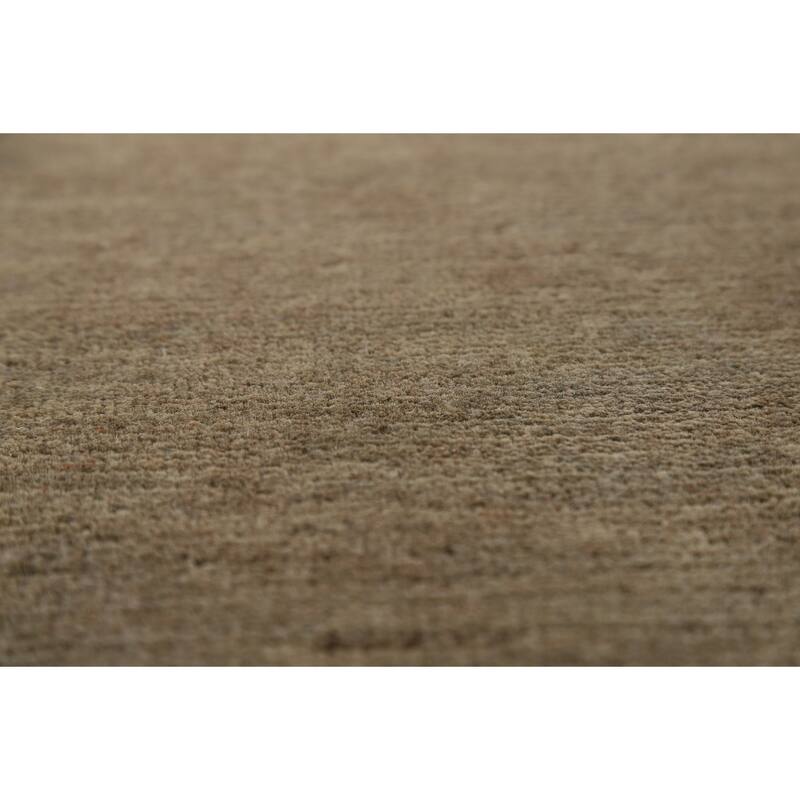 Contemporary Gabbeh Accent Rug Handmade Oriental Wool Carpet - 3'4"x 4'10"