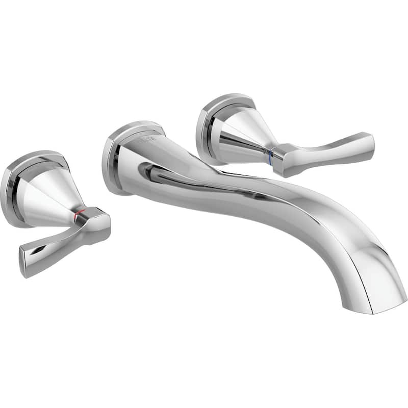 Delta Stryke Wall Mounted Tub Filler - Lumicoat Chrome
