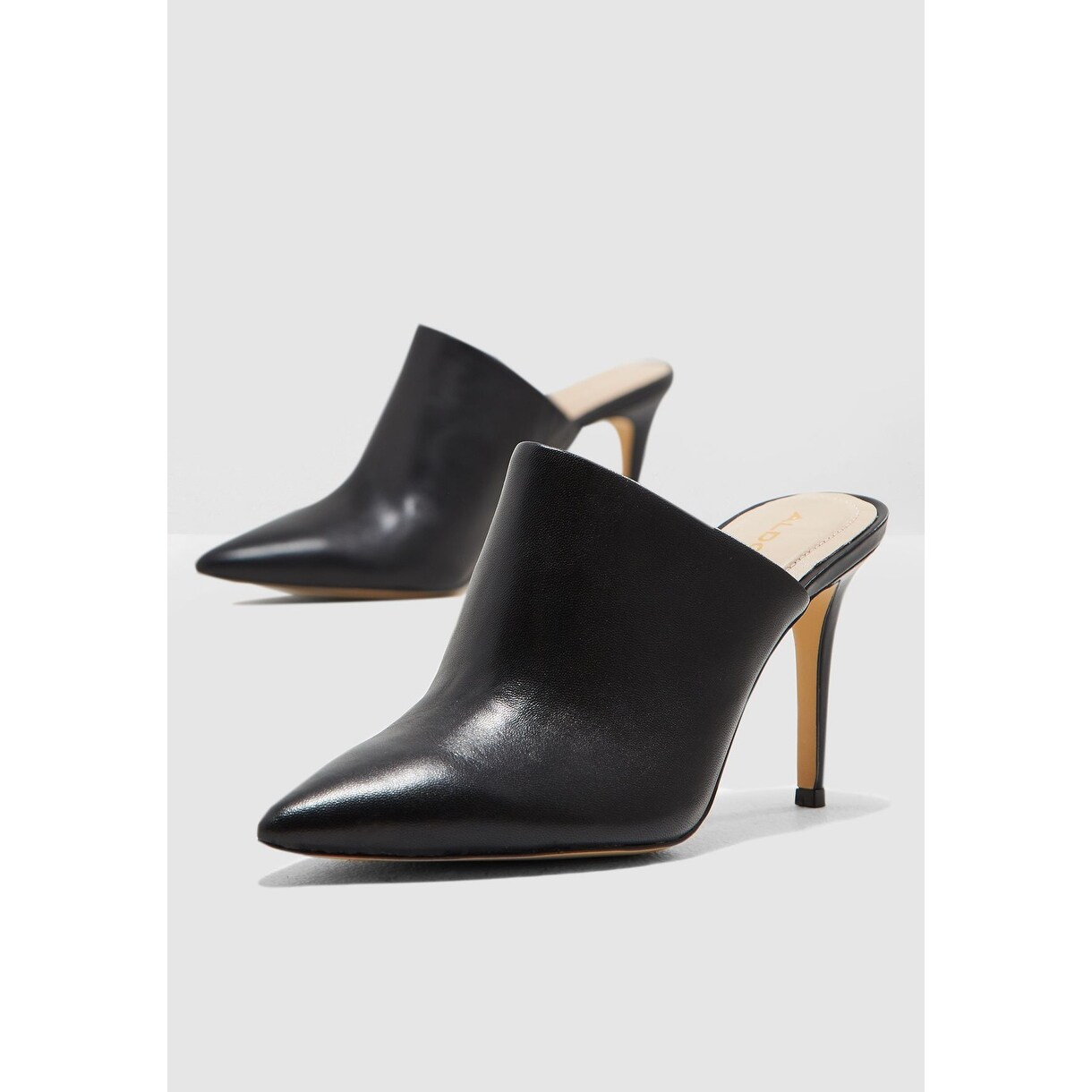 aldo leather pumps