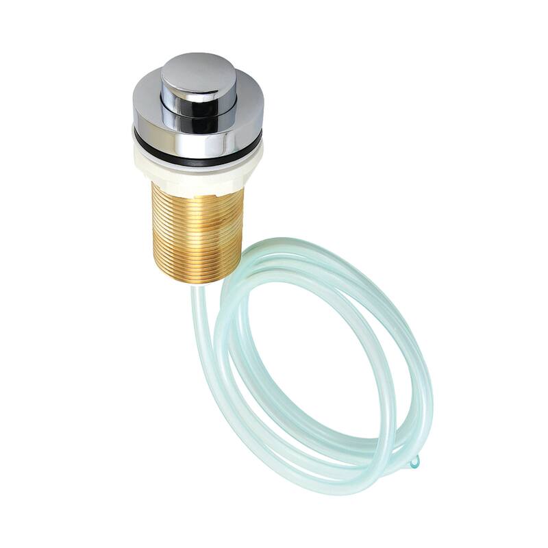 Gourmetier Disposal Air Switch Button - Polished Chrome