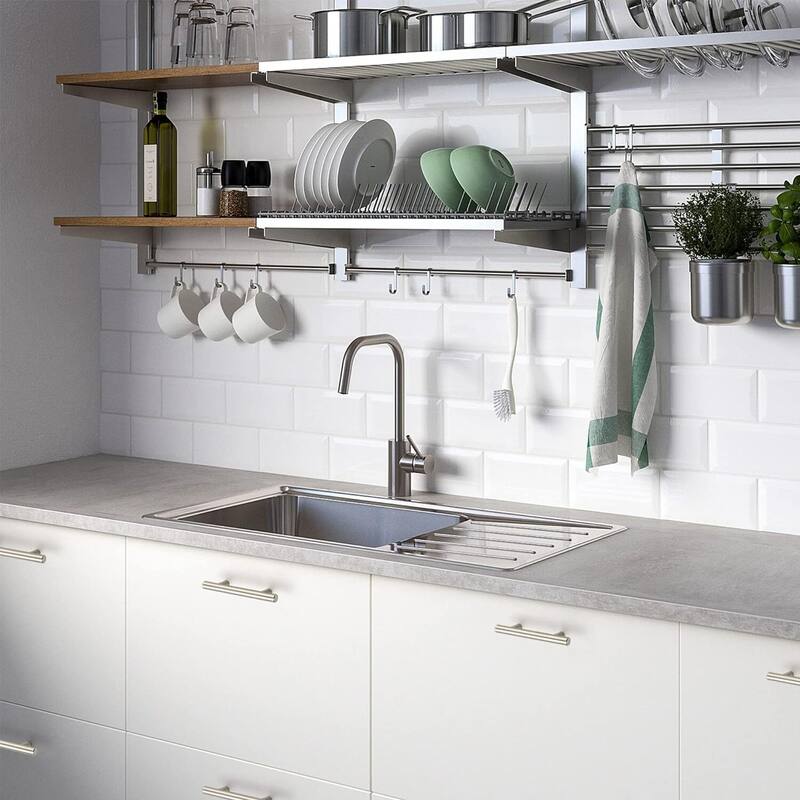 30-Pack Cabinet Pulls - 5" Handles, 3" Hole Center for Kitchen Drawers