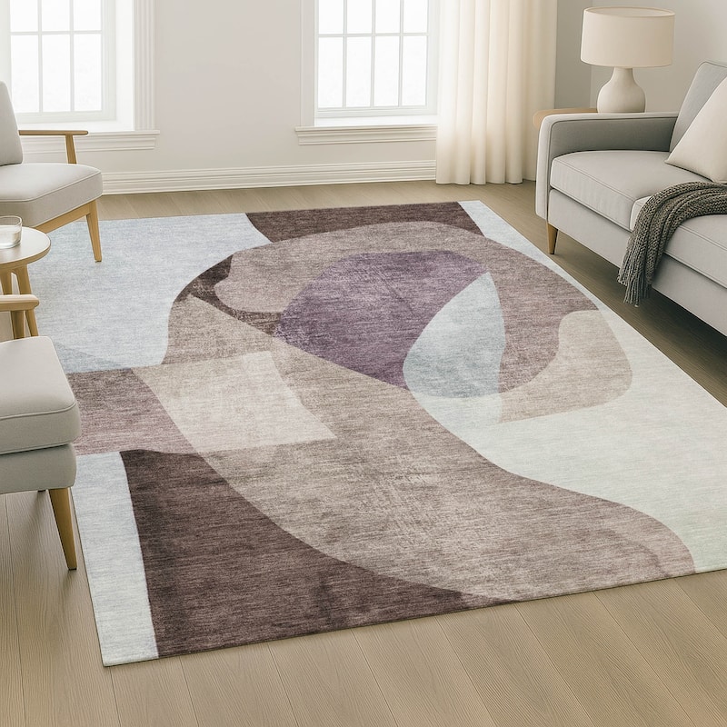 Premium Washable Super Soft Casual Contemporary Mayfield Rug
