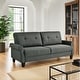 preview thumbnail 1 of 10, Serta Bennington Sofa in Heather Grey Woven Fabric Heather Grey