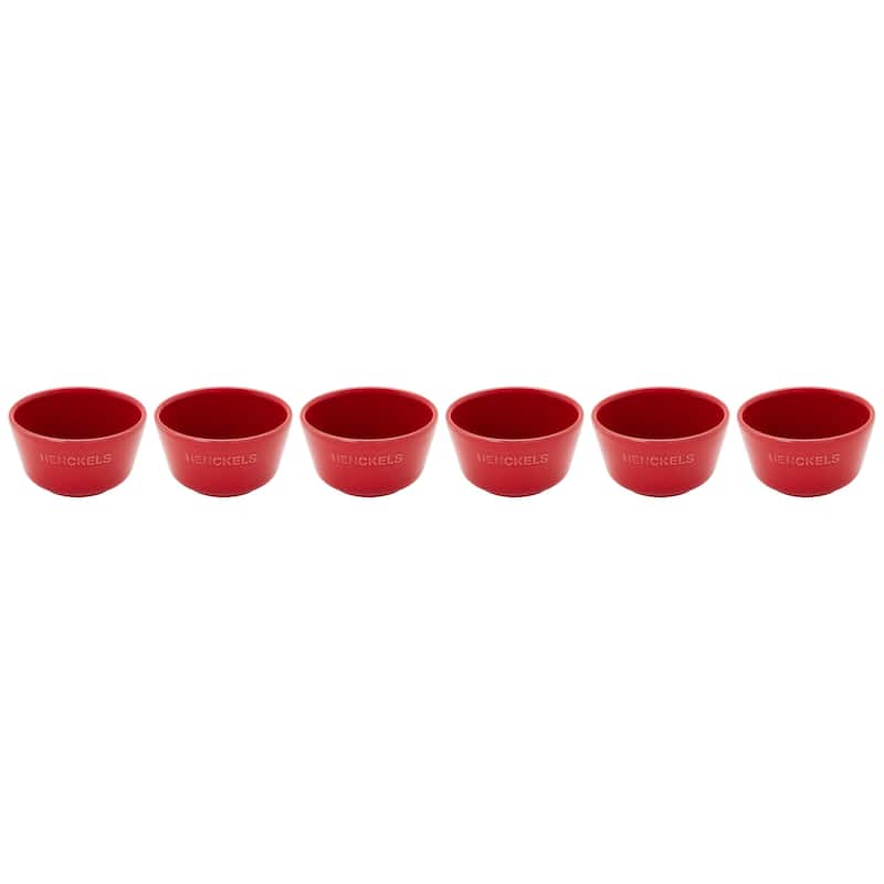 HENCKELS Ceramic 6-pc Round Ramekin Set