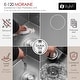 preview thumbnail 4 of 8, 20" Dual-Mount Stainless Steel Insulated Ice Chest Workstation Sink with Dura-Tek Handmade