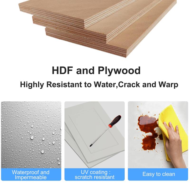 30-inch Bathroom Cabinet with Soft-Close Doors, Versatile Storage, and Waterproof MDF