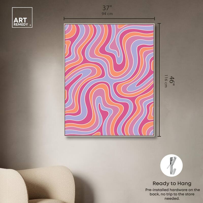 Retro Pop Gummy Bears Canvas by Art Remedy