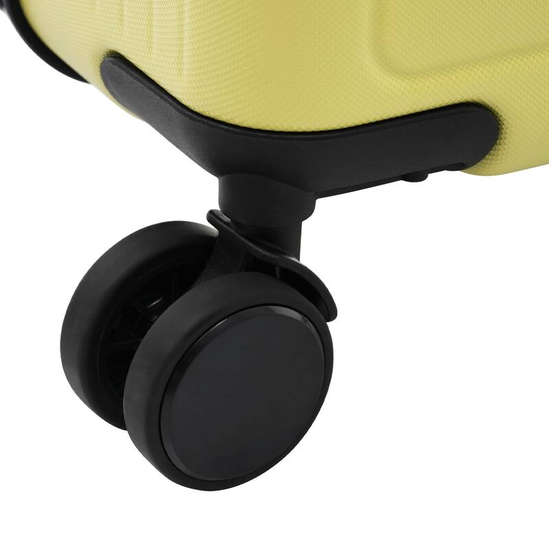 Luggage Set 3 Piece, Lightweight Durable ABS Suitcases with Spinner Wheels and TSA Lock, Carry-on & Checked Travel Luggage