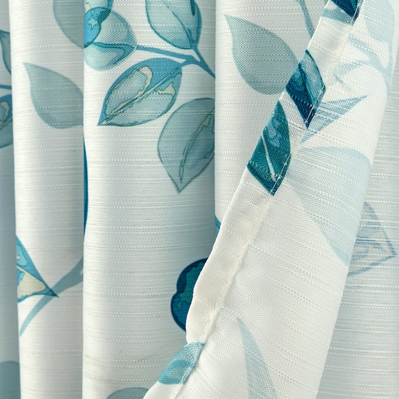 Cedar Flowers Palms Seashells Shower Curtain Collection