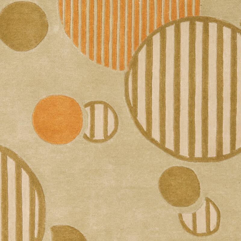 SAFAVIEH Handmade Modern Art Hanke Modern Polyester Rug