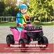 preview thumbnail 6 of 4, Kids Ride On ATV w/Remote Control 2 Speeds Pink