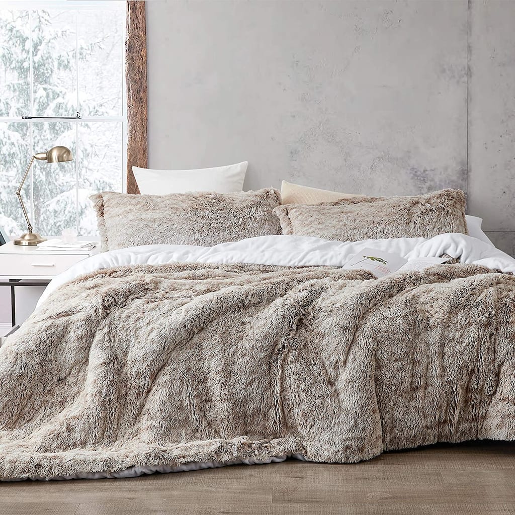 Are You Kidding - Coma Inducer® Oversized Comforter Set - Frosted Taupe