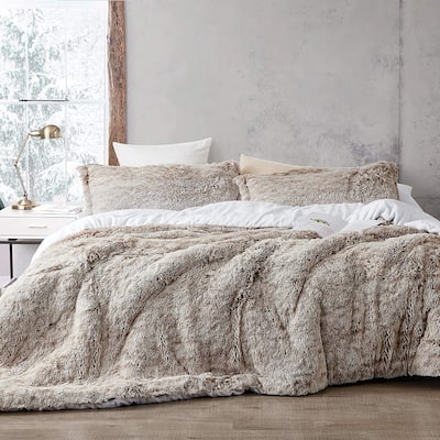 Are You Kidding? Coma Inducer® Frosted Taupe Oversized Comforter Set