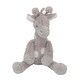 preview thumbnail 2 of 3, Lambs & Ivy Linen Safari Gray Giraffe Stuffed Animal Toy - Stretch