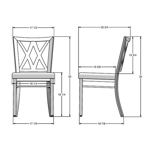 Amisco Washington Dining Chairs (Set of 4) Bed Bath & Beyond 33685747