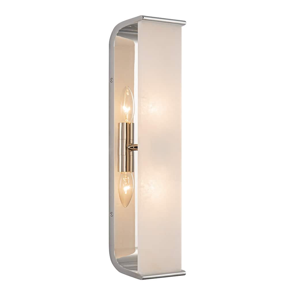 Alora Lighting WV327019 Abbott 2 Light 19" Tall Wall Sconce
