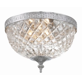 Crystorama Lighting Group Richmond 3 Light 12" Wide Flush Mount Bowl