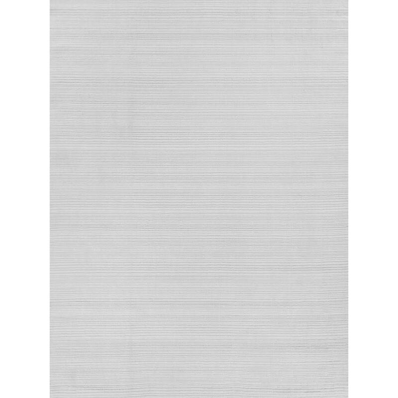 EXQUISITE RUGS Rossini Hand-loomed Nylon/PET yarn Yarn Ivory Area Rug.