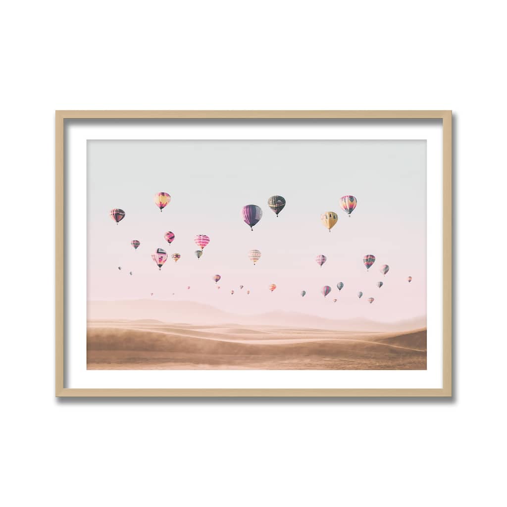 "Around the World" Framed Print Wall Art by Kathrin Pienaar