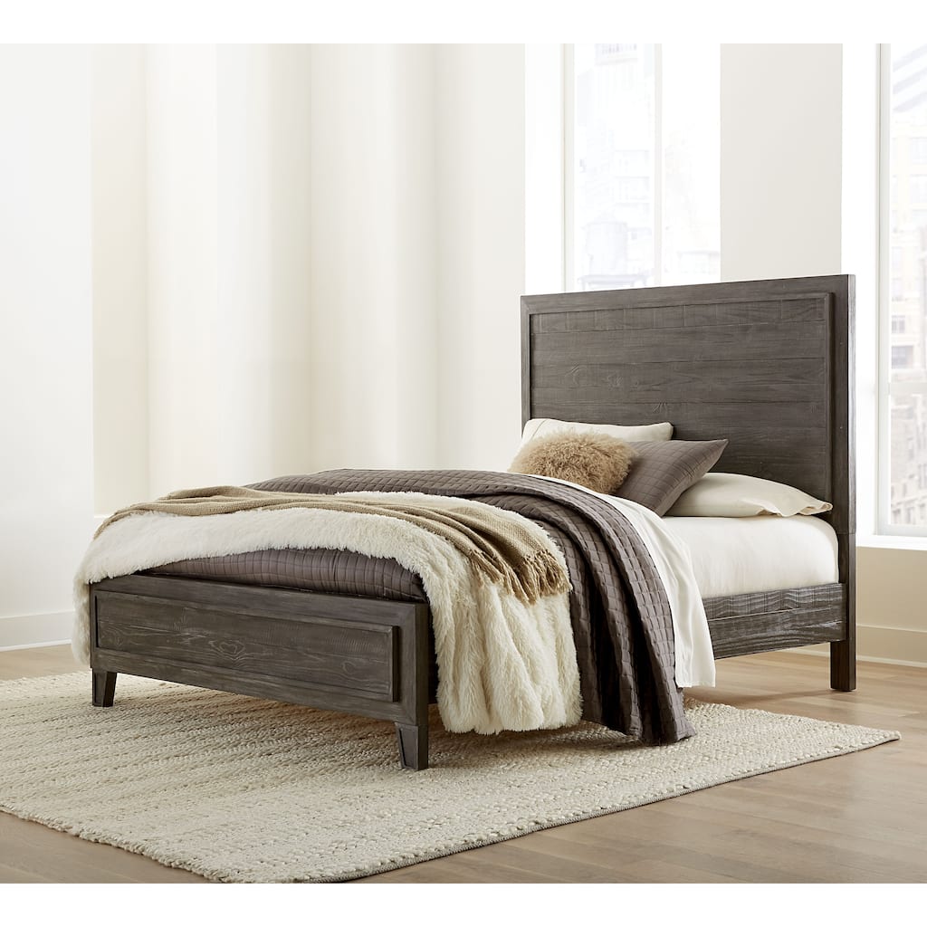 Hadley Panel Bed in Onyx