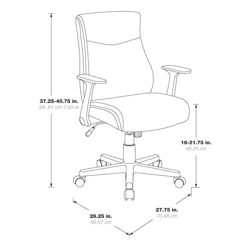 Mid Back Managers Office Chair