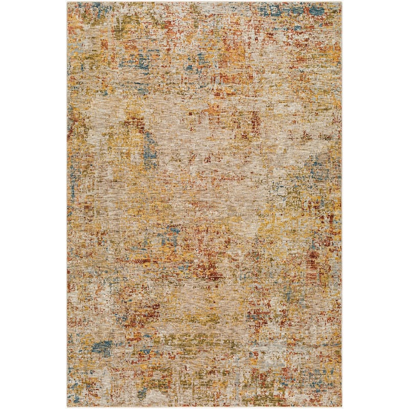 Livabliss Transitional Mona Lisa Abstract Area Rug