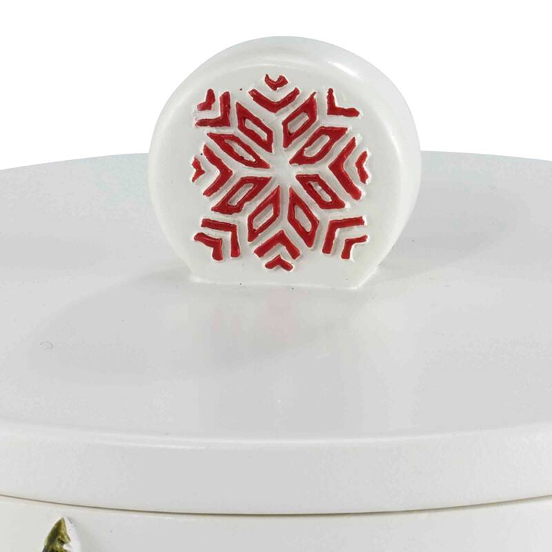 Avanti Linens Christmas Gnomes Jar - Multicolor