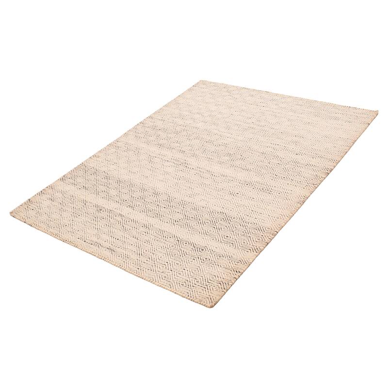 Nevada Ivory Kilim 5'6" x 7'7" - 5'6 x 7'7