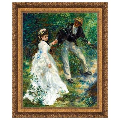 Design Toscano La Promenade, 1870: Canvas Replica Painting: Grande