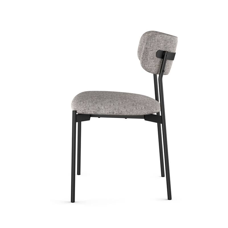 Amisco Yasmina Upholstered Dining Chair with Metal Leg
