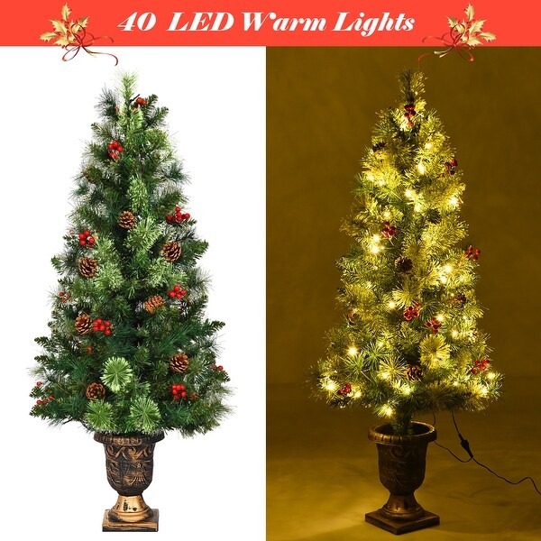 6ft Pre Lit Christmas Tree