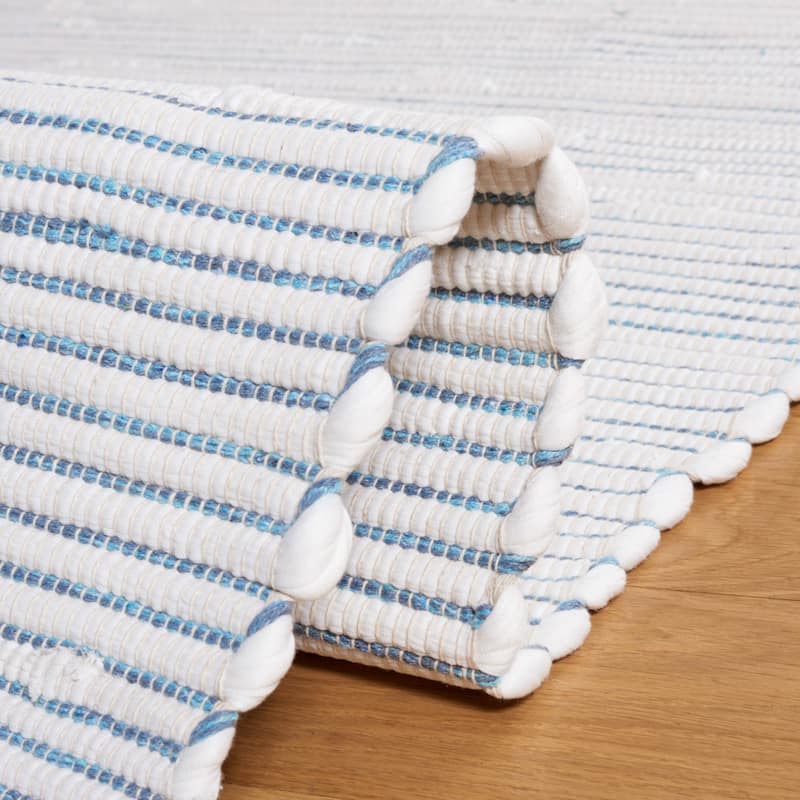 SAFAVIEH, Handmade Montauk Makenzie Stripe Rug