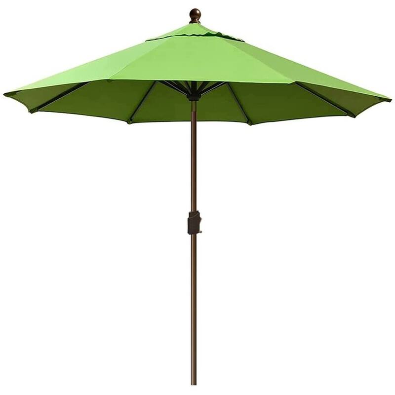 Tradesparker Multicolor Sunbrella 9ft/10x6.5ft Patio Market Outdoor Table Umbrella
