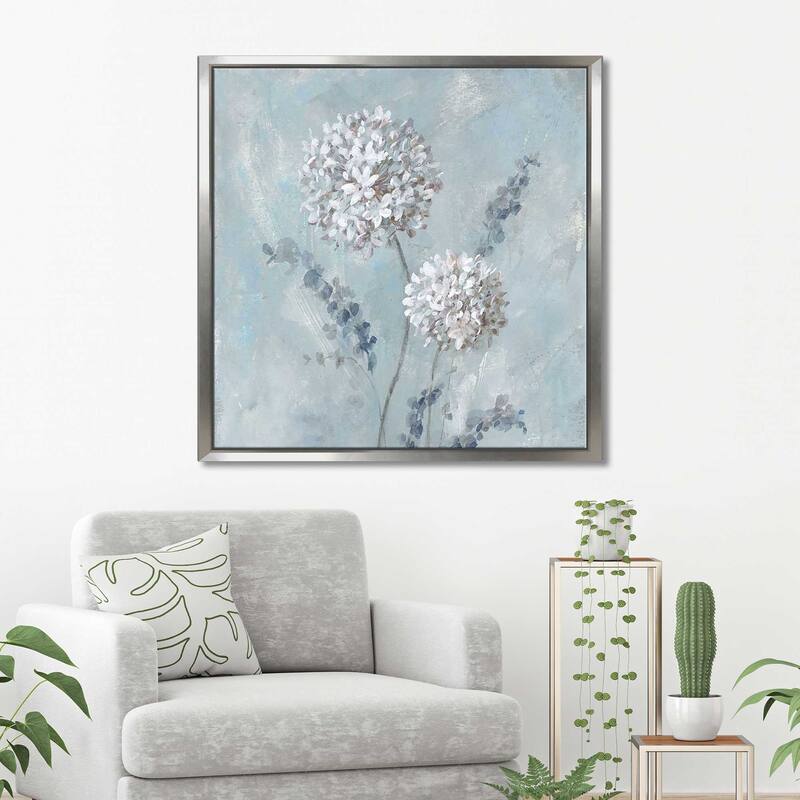 "Airy Blooms II" Print on Floating Canvas