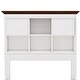 preview thumbnail 8 of 17, Roomfitters Twin Size Captain's Bed with Twin Trundle and 3-Drawer Storage, Bookcase Headboard, Space-Saving Bed for Kids