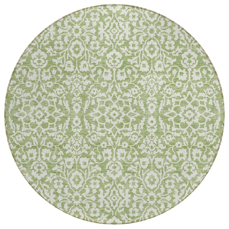 Machine Washable Indoor/ Outdoor Chantille Traditional Farmhouse Rug