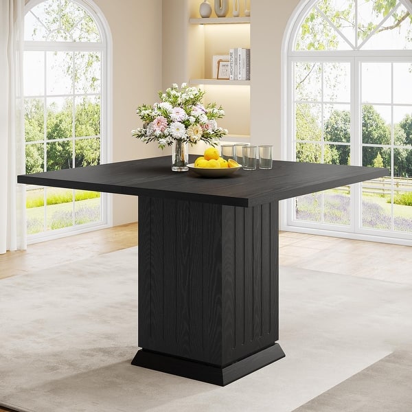 Modern Small Wood Square Dining Table for 4 People - Bed Bath & Beyond ...