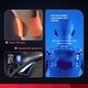 preview thumbnail 11 of 26, Ghaw Modern Faux Leather LED Zero Gravity Massage Chair with Bluetooth Speaker and USB Port by Furniture of America