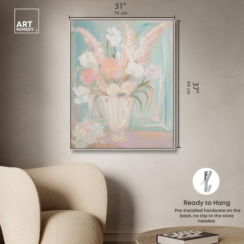 Still Life in Soft Hues II Canvas by Art Remedy