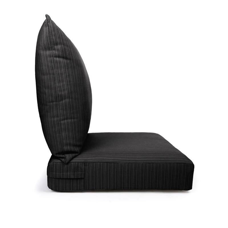 Sherry Kline Island Breeze Deep Seat Cushion 23"x24"x5" Seat & 25"x25" Back Cushion