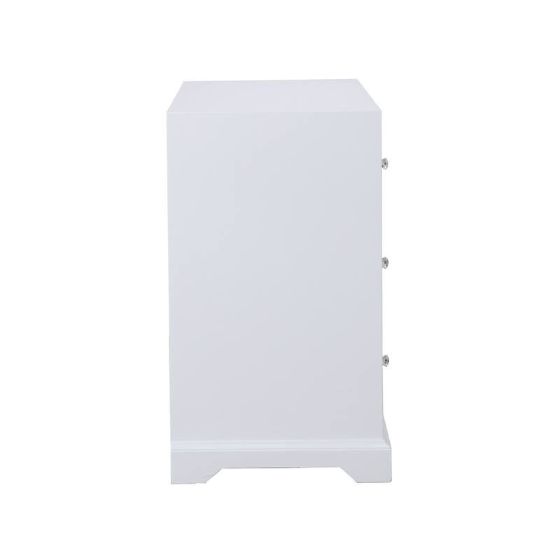 60 in. 6 Drawer Mirrored Cabinet