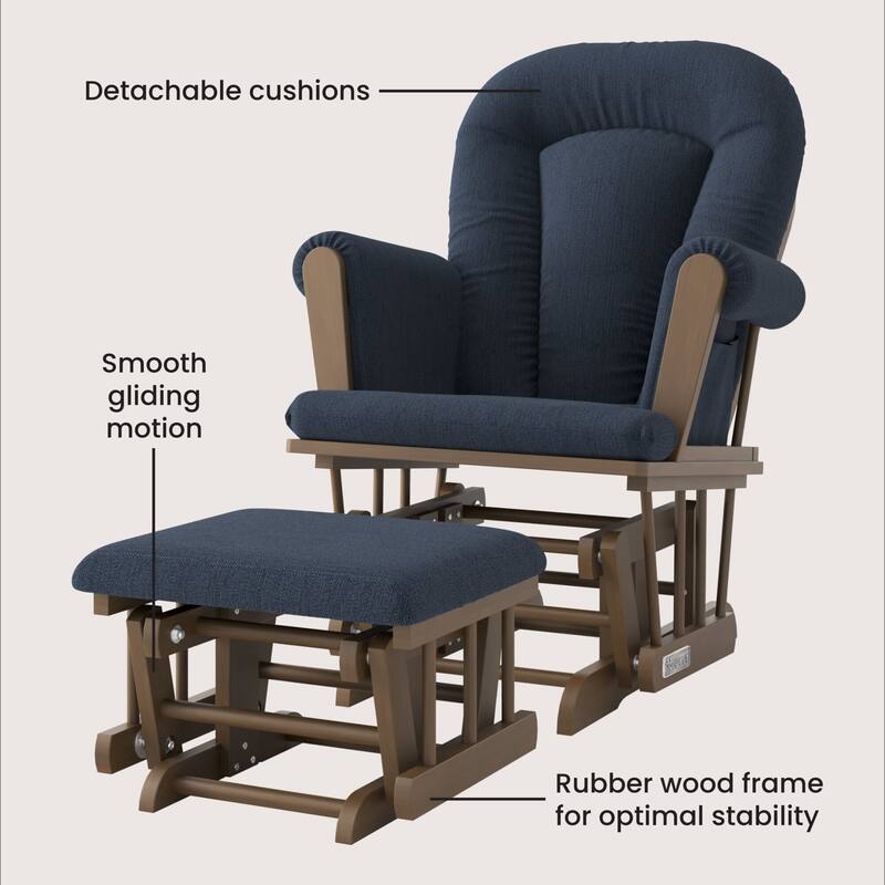 Child Craft Tranquil Glider Rocker and Ottoman Set