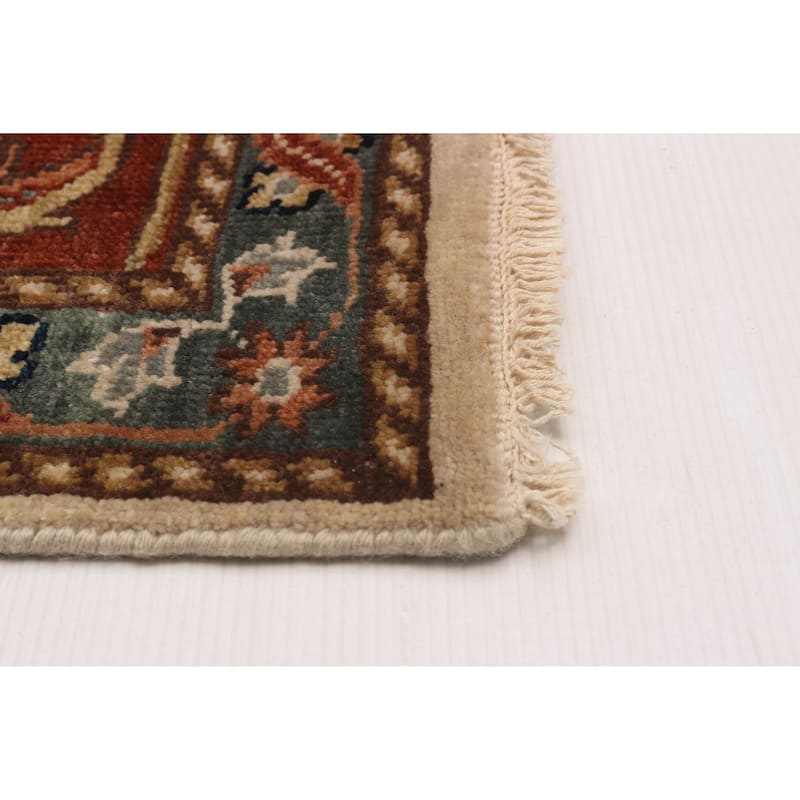 ECARPETGALLERY Hand-knotted Jules Sultane Ivory Wool Rug - 8'8 x 11'6