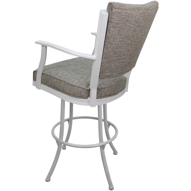 Swivel Extra Tall 34" (35") Metal Bar Stool Montana on Noam Base - 34" Seat
