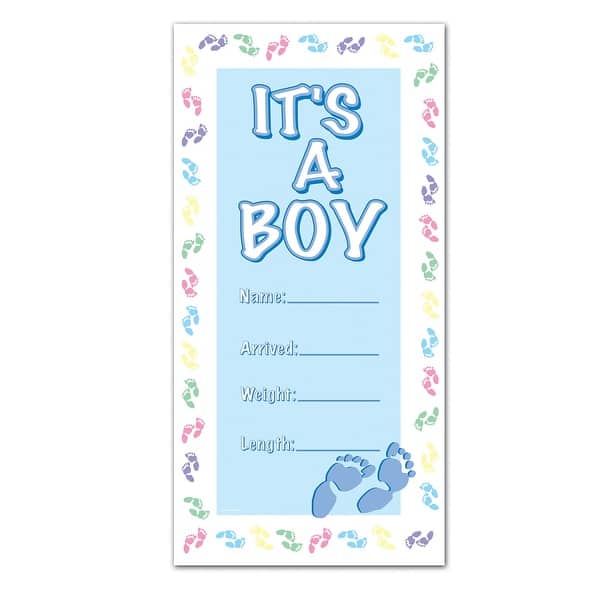 Club Pack of 12 Baby Shower Themed 