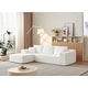 preview thumbnail 4 of 46, GDFStudio - 104" Cloud Modern Innovative Chenille Modular Sofa with L-Shape Chaise and Deep Seat