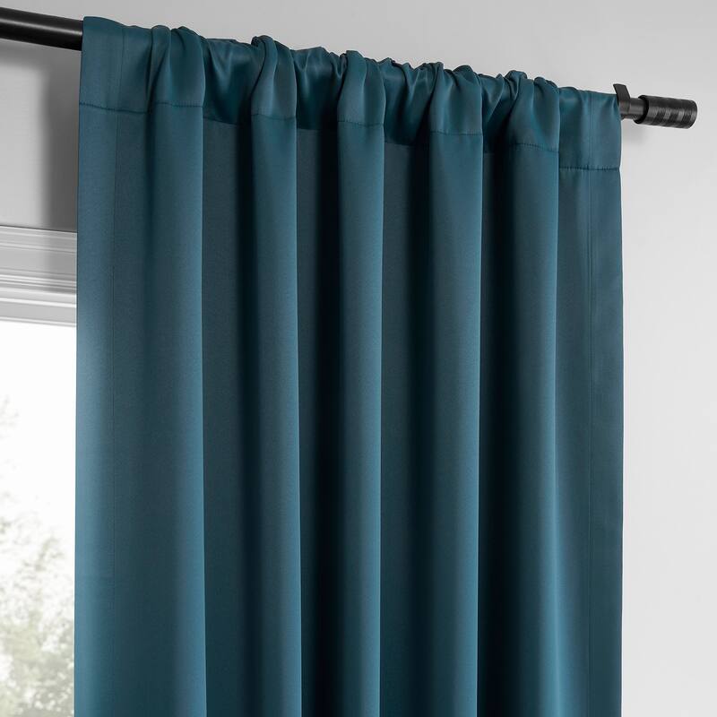 Exclusive Fabrics Room Darkening Curtains for Bedroom & Living Room Curtains - Window Drapes (2 Panels).
