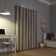 preview thumbnail 61 of 74, Sun Zero Cameron Thermal Insulated Total Blackout Grommet Curtain Panel, Single Panel