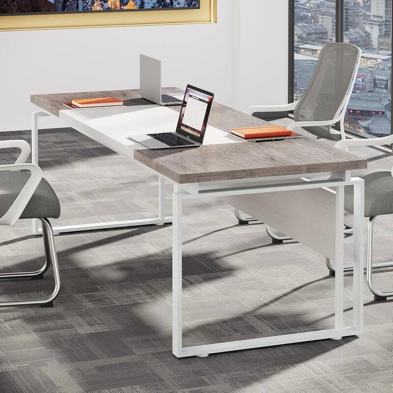 63" Modern Executive Desk/Table Home Office Computer/Writing Table with Sturdy Legs Workstation