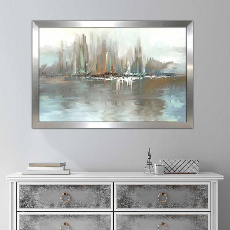"Big City Lights" by Conrad Knutsen Print on Acrylic